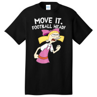 Hey Arnold Helga Move It Football Head Basic T-shirt | Artistshot