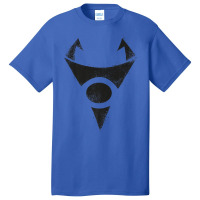 Invader Zim Irken Symbol Black Spray Paint Stencil Basic T-shirt | Artistshot