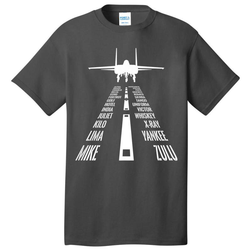 Flying F 15 Eagle Pilot Landing Phonetic Alphabet Runway F15 Premium T Basic T-shirt | Artistshot