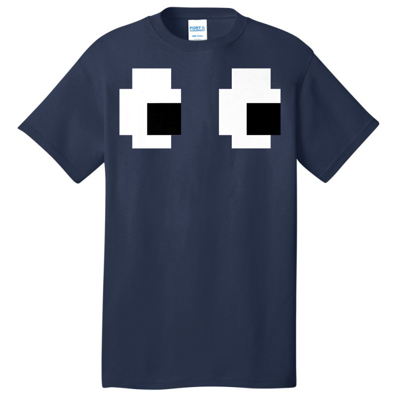 Retro Arcade Game Ghost 80s 8 Bit Halloween Group Costume Premium T Sh Basic T-shirt by cm-arts | Artistshot