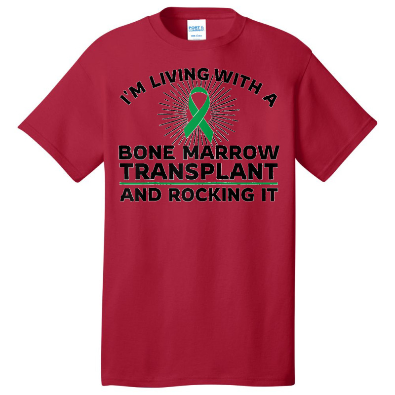 Funny Bone Marrow Transplant Design Bmt Survivors Donors Raglan Baseba Basic T-shirt | Artistshot