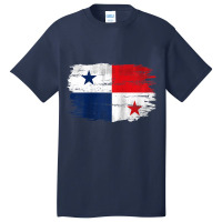 Vintage Panama Flag For Panamanian Gift Raglan Baseball Tee Basic T-shirt | Artistshot