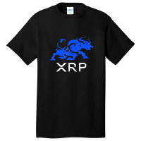 Market Bullrun Ripple The To Moon Cryptocurrency Xrp Rally Basic T-shirt | Artistshot