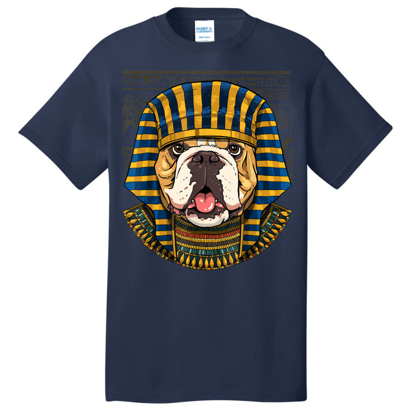 Ancient Egyptian Goddess American Bulldog Pyramid Dog Lovers Basic T-shirt | Artistshot