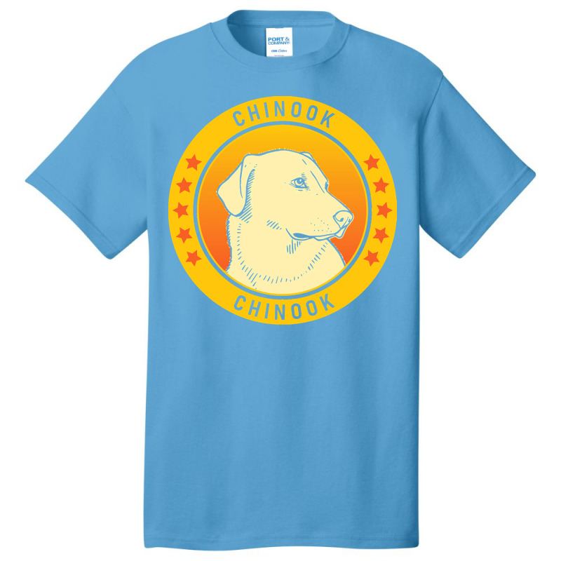 Chinook Chinook Dog Portrait Basic T-shirt | Artistshot