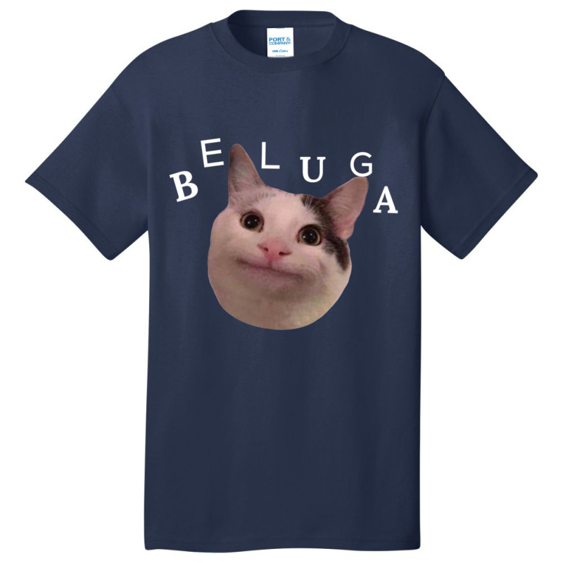 Beluga Cat Discord Basic T-shirt | Artistshot