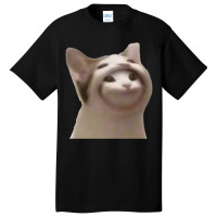 Beluga Cat Smiling Beluga Basic T-shirt | Artistshot