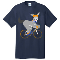 Team Dumbass On Bike Basic T-shirt | Artistshot