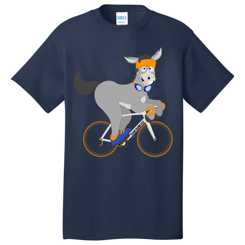 Team Dumbass On Bike Basic T-shirt by YAMARIMULERO | Artistshot