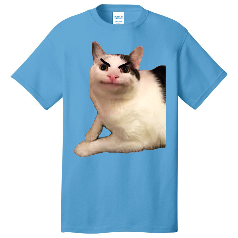 Beluga Discord Funny Cat Angry Version Basic T-shirt | Artistshot