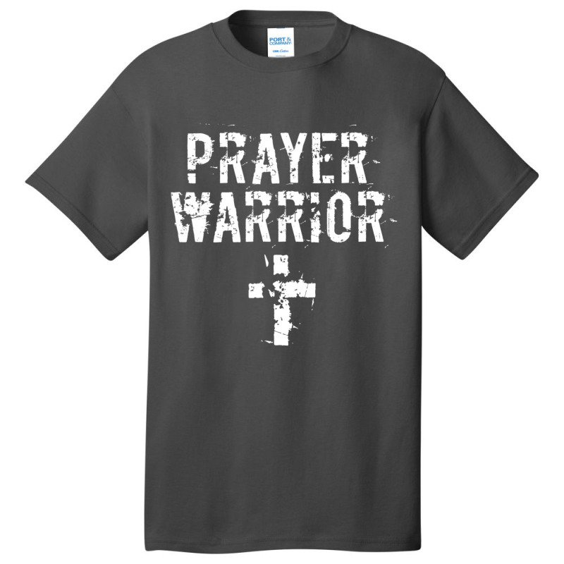 Christian Prayer Warrior Have Faith Quote Bible Verse Basic T-shirt | Artistshot