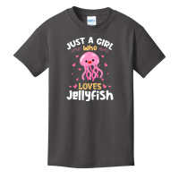 Just A Girl Who Loves Jellyfish Basic Youth T-shirt | Artistshot