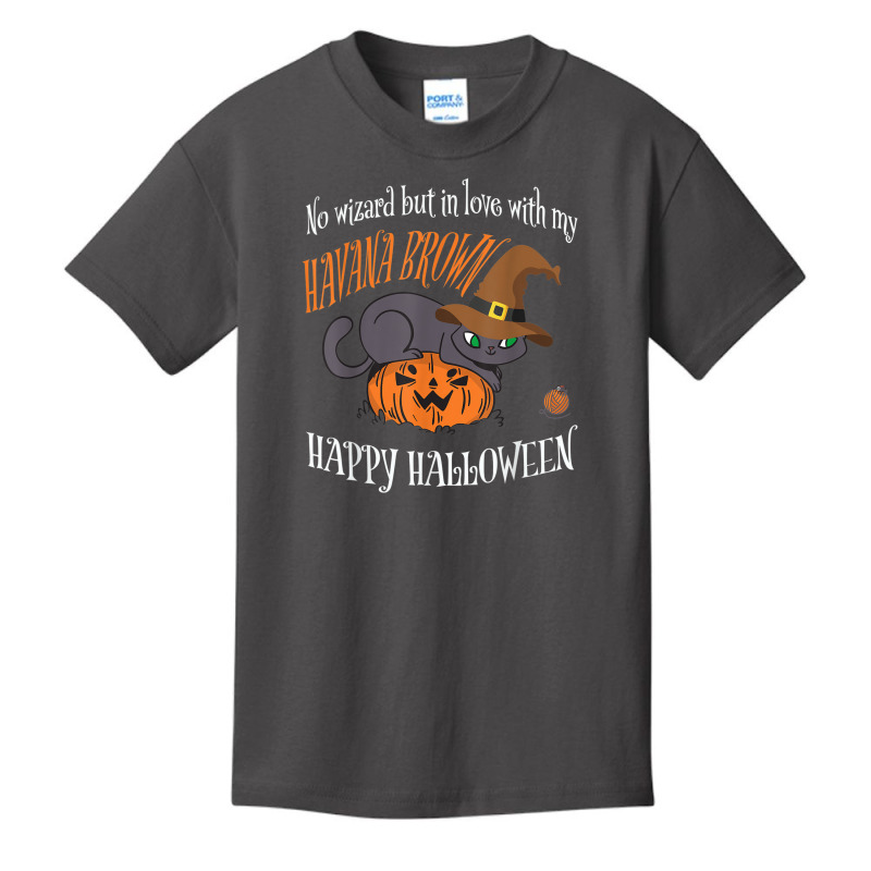 Havana Brown   Cat Lover Not A Wizard Funny Halloween Basic Youth T-shirt | Artistshot