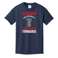 Storm Chaser Weather Forecaster Meteorologist Tornados Basic Youth T-shirt | Artistshot