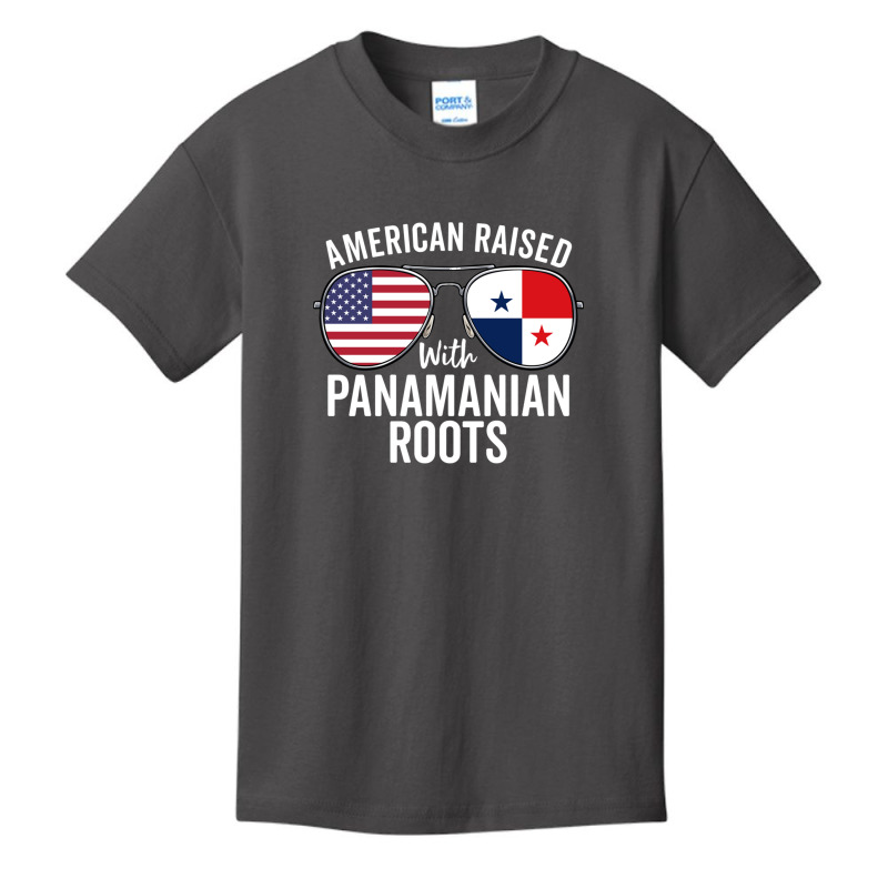 American Raised With Panamanian Roots Usa Panama Flag Pullover Hoodie Basic Youth T-shirt by cm-arts | Artistshot