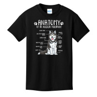 Funny Anatomy Alaskan Malamute Dog Lover T Shirt Basic Youth T-shirt | Artistshot