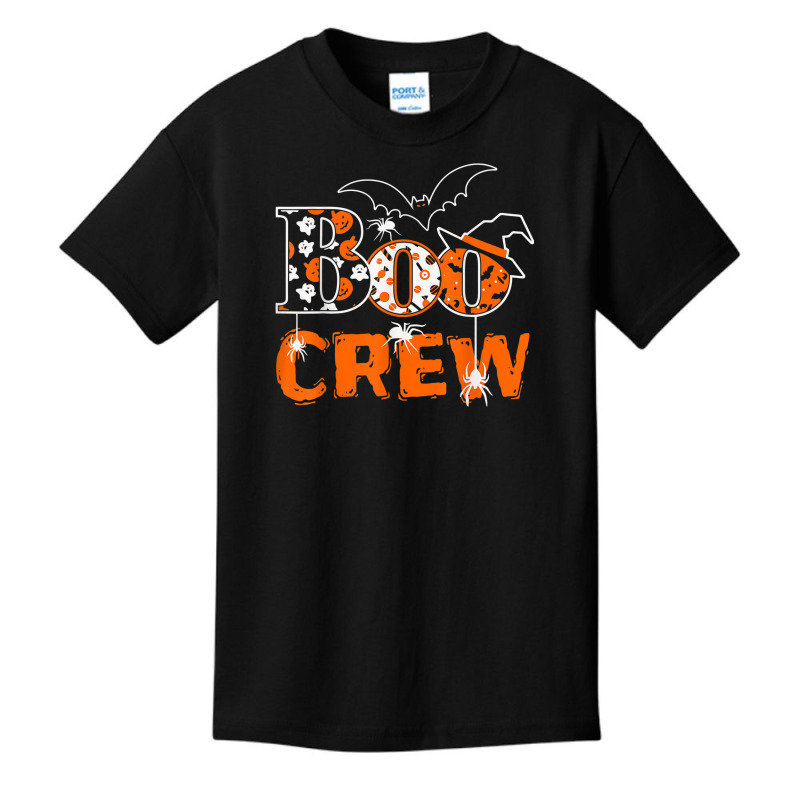 Halloween Boo Crew Ghosts Basic Youth T-shirt by Uniform | Artistshot