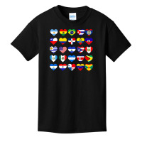 All Latin American Flags Countries Hispanic Heritage Month T Shirt Basic Youth T-shirt | Artistshot