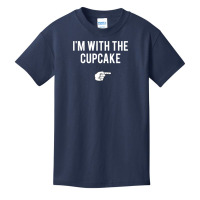 I'm With The Cupcake Halloween Costume Funny Couples Basic Youth T-shirt | Artistshot