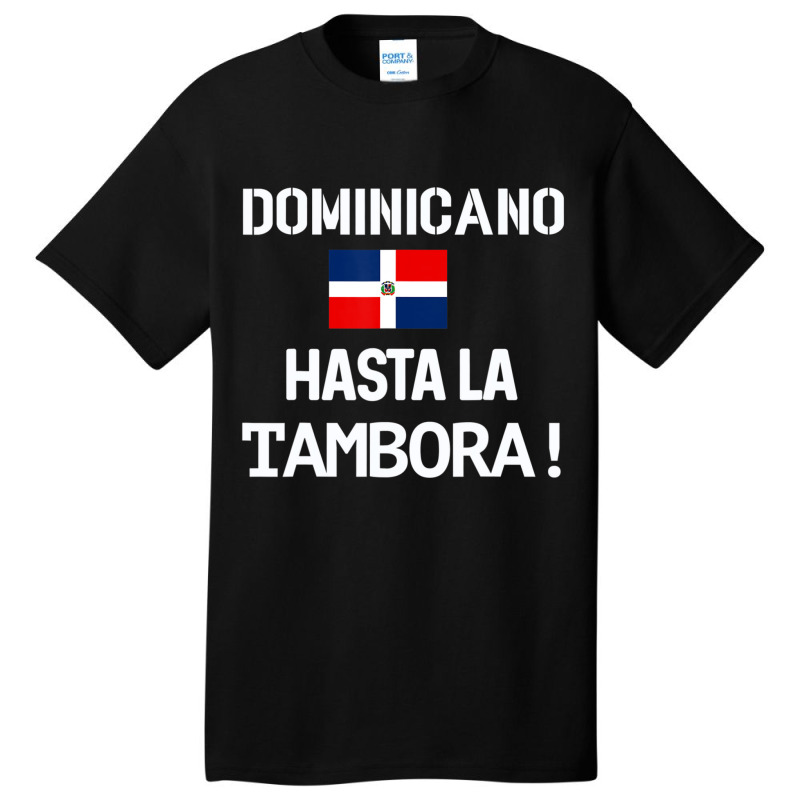 Dominicano Flag Pride Rd Dominican Republic Quote Dna Men Basic T-shirt by cm-arts | Artistshot