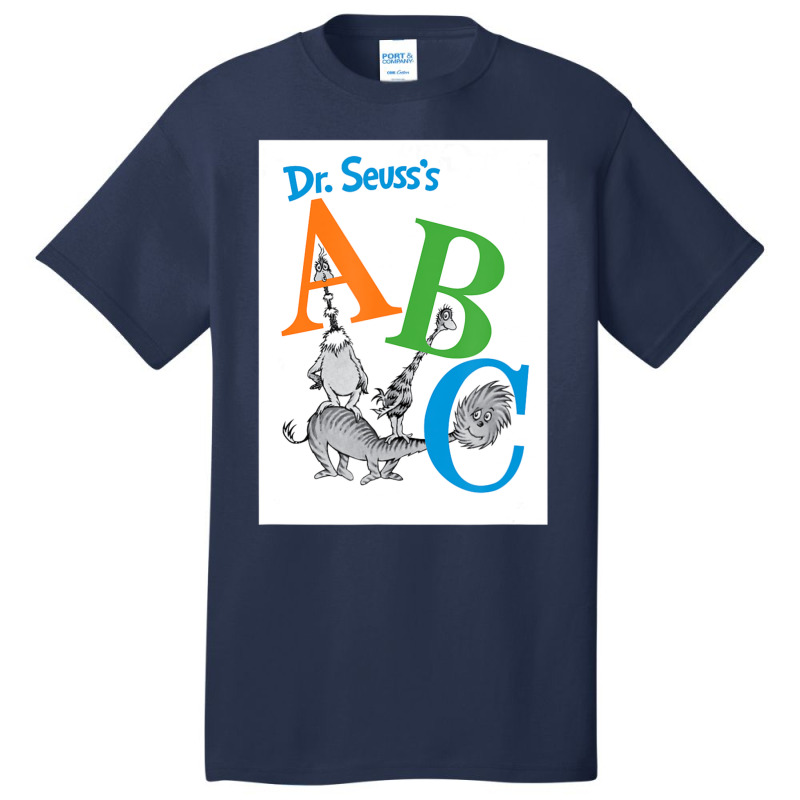 Dr. Seuss Abc Book Cover Basic T-shirt | Artistshot