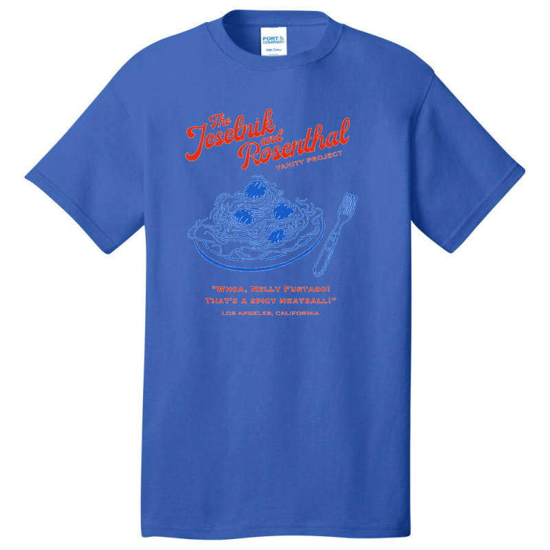 Spicy Meatball Red Blue Version Basic T-shirt | Artistshot