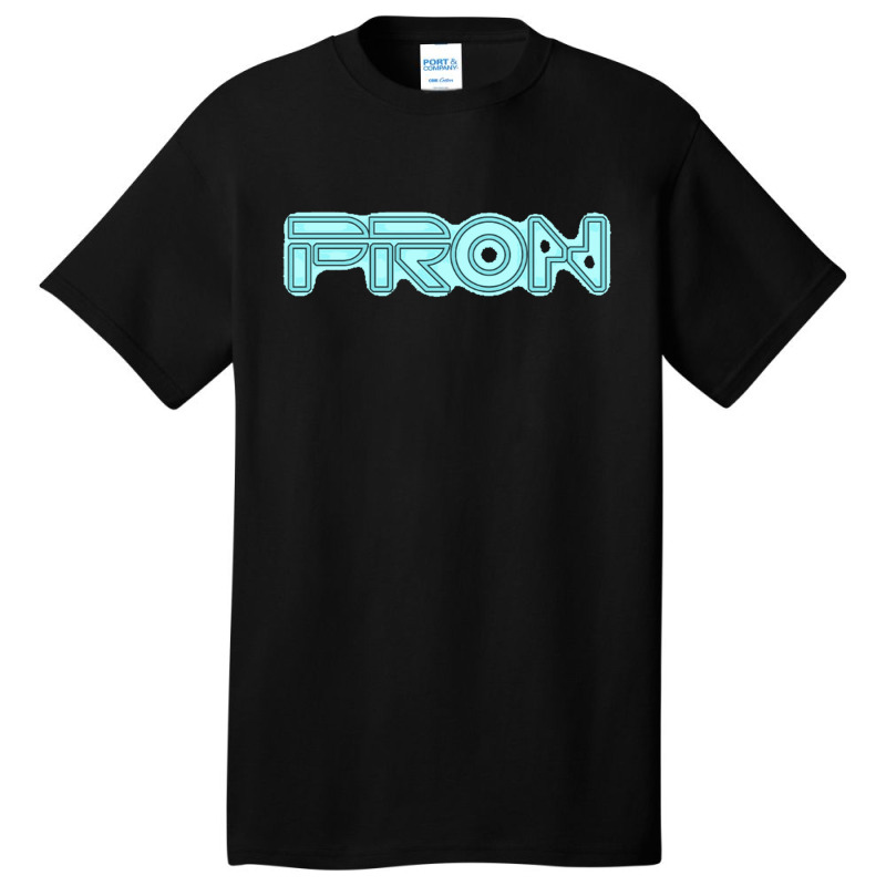 Pron (tron Parody) Basic T-shirt | Artistshot