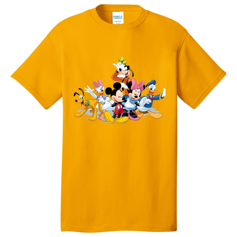 Goofy And Friend Basic T-shirt by meritanila | Artistshot