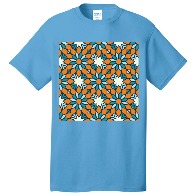 Flower Luxury Mandala Long Basic T-shirt by cm-arts | Artistshot