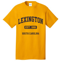 Lexington South Carolina Sc Vintage State Athletic Style Sweatshirt Basic T-shirt | Artistshot