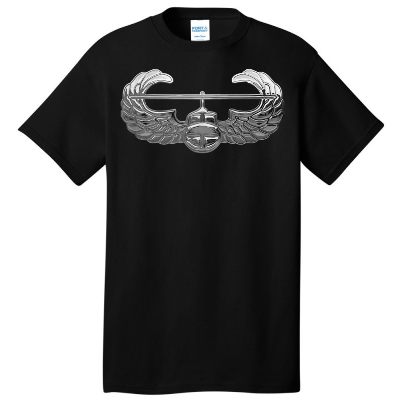 Army Air Assault Badge Military Veteran Morale Basic T-shirt by RomanMikolyants | Artistshot