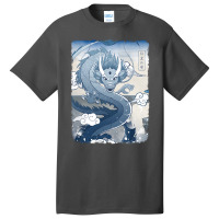 Blue Dragon (3) Basic T-shirt | Artistshot