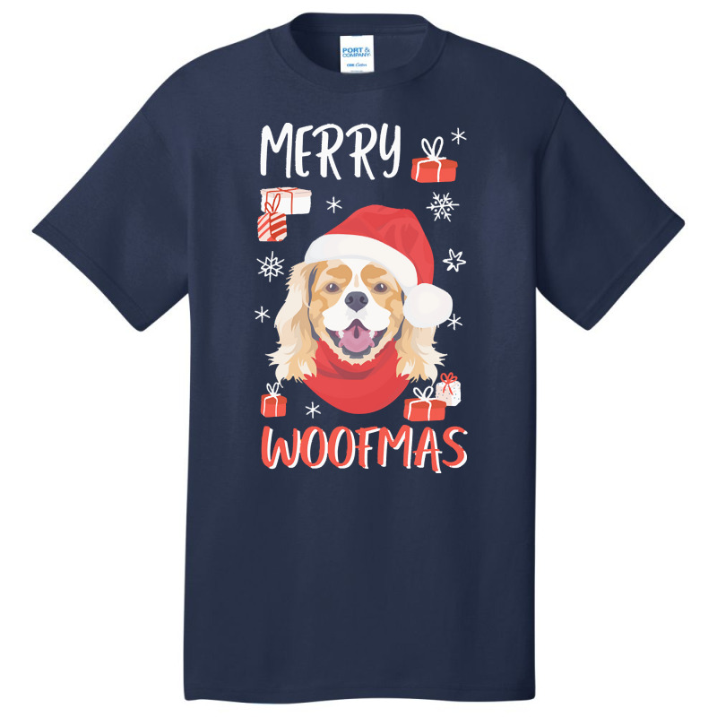 Cavalier King Charles Spaniel Cavalier King Charles Spaniel Christmas Basic T-shirt | Artistshot