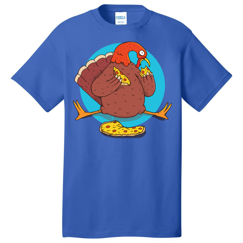 Thanksgiving Turkey Pizza Basic T-shirt | Artistshot