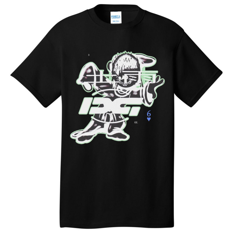 Rain Earth Dance (green  No Background)  Bladee Basic T-shirt | Artistshot