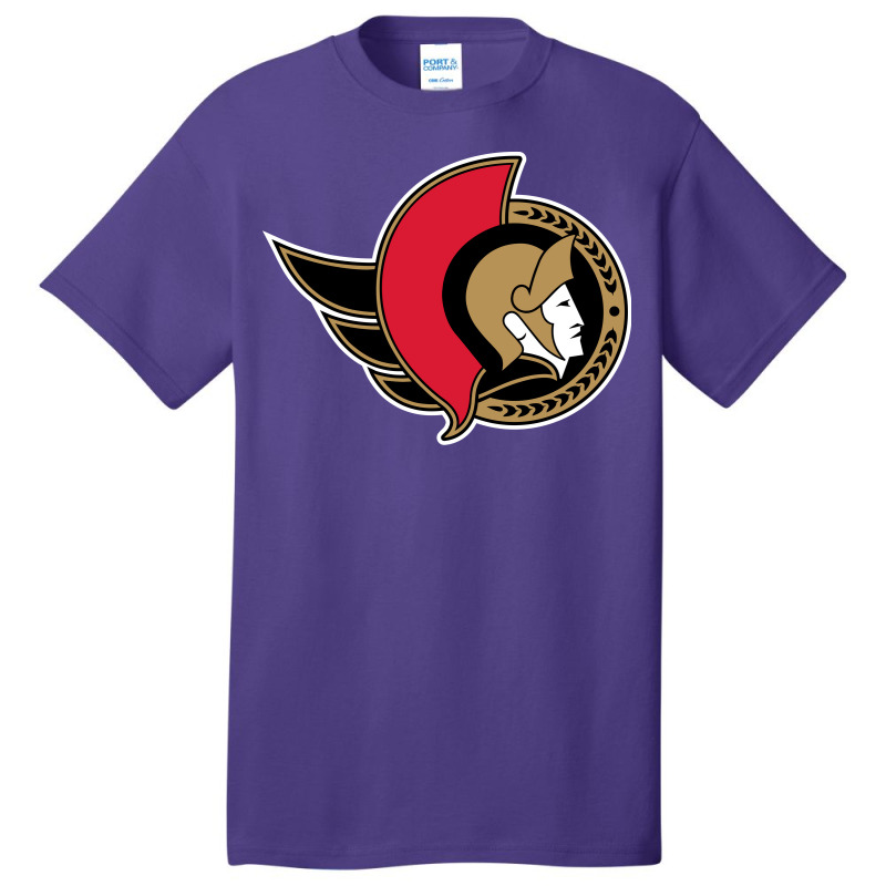 Ottawa #senators Basic T-shirt by cm-arts | Artistshot