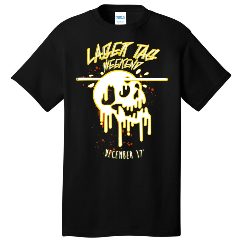 Laser Tag Weekend 17 Basic T-shirt by MONIQUEWORTH | Artistshot