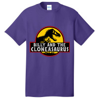 Billy & The Cloneasaurus Basic T-shirt | Artistshot