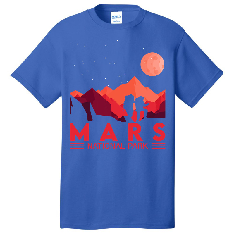 Red Mars Planet  Space National Park  Funny Mars Basic T-shirt | Artistshot