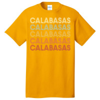 Calabasas California Calabasas Ca Retro Vintage Text Long Sleeve T Shi Basic T-shirt | Artistshot