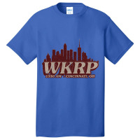 Wkrp - City Skyline Retro Basic T-shirt | Artistshot