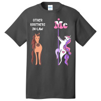 Other Brothers In-law Me Tee Unicorn Brother In-law Funny Gift Idea Br Basic T-shirt | Artistshot