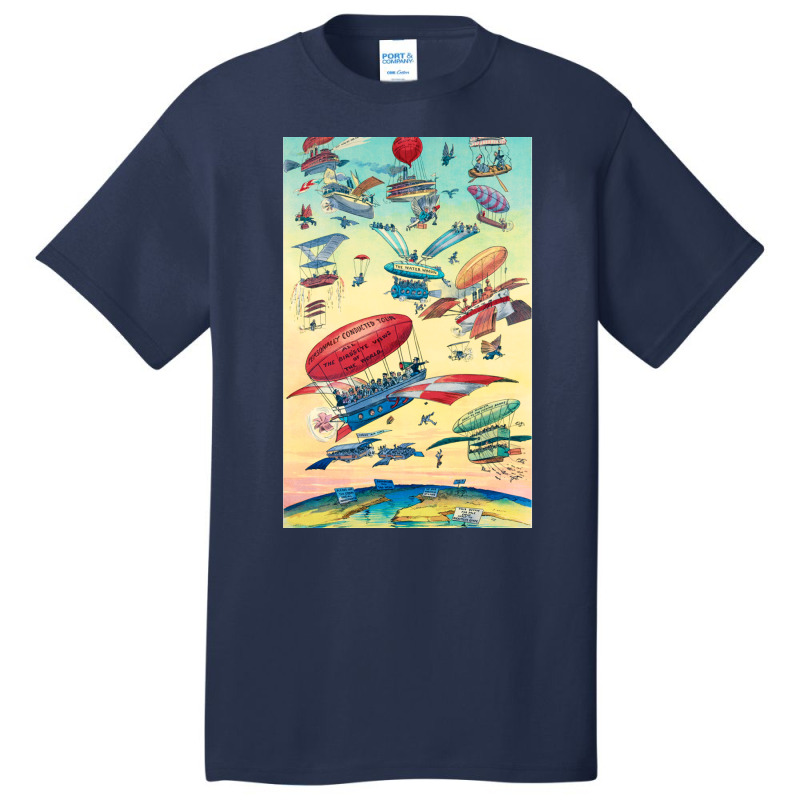 Openings Of The Panama Canals Basic T-shirt by DonnieCarlson | Artistshot