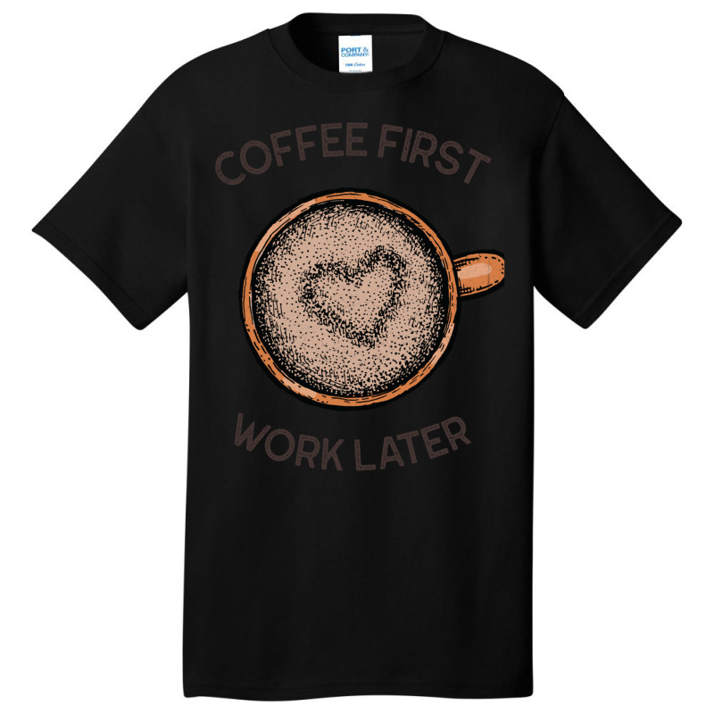 Cute Take It Away Coffee Designs  Coffee Sack Basic T-shirt | Artistshot