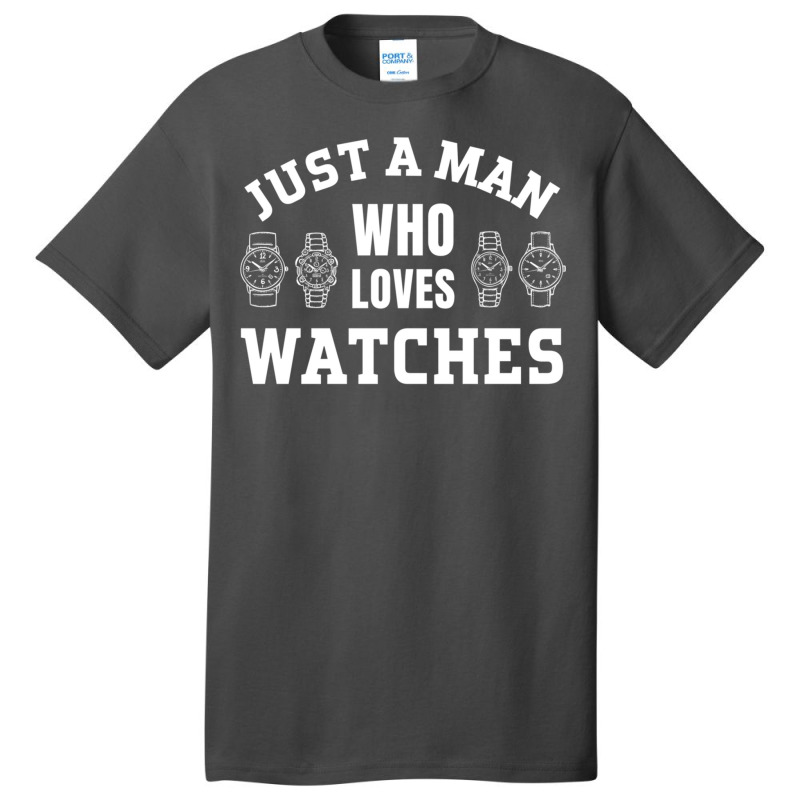 Watch Collecting Horologist Watch Lover Watch Collector Pullover Hoodi Basic T-shirt by cm-arts | Artistshot