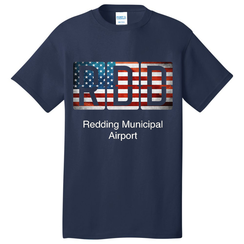 Rdd Redding Municipal Airport Basic T-shirt | Artistshot