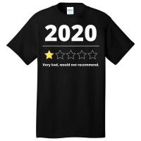 2020 Review Very Bad Would Not Recommend Gift 1 Star Rating Basic T-shirt | Artistshot