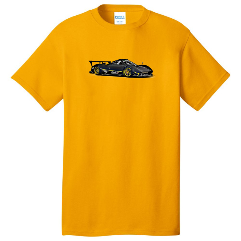 Pagani Zonda R Supercar Racing Cartoon 1 Basic T-shirt by ThomasAndruska | Artistshot