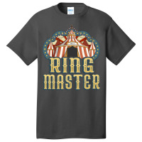 Ringmaster   Vintage Circus Birthday Long Sleeve T Shirt Basic T-shirt | Artistshot