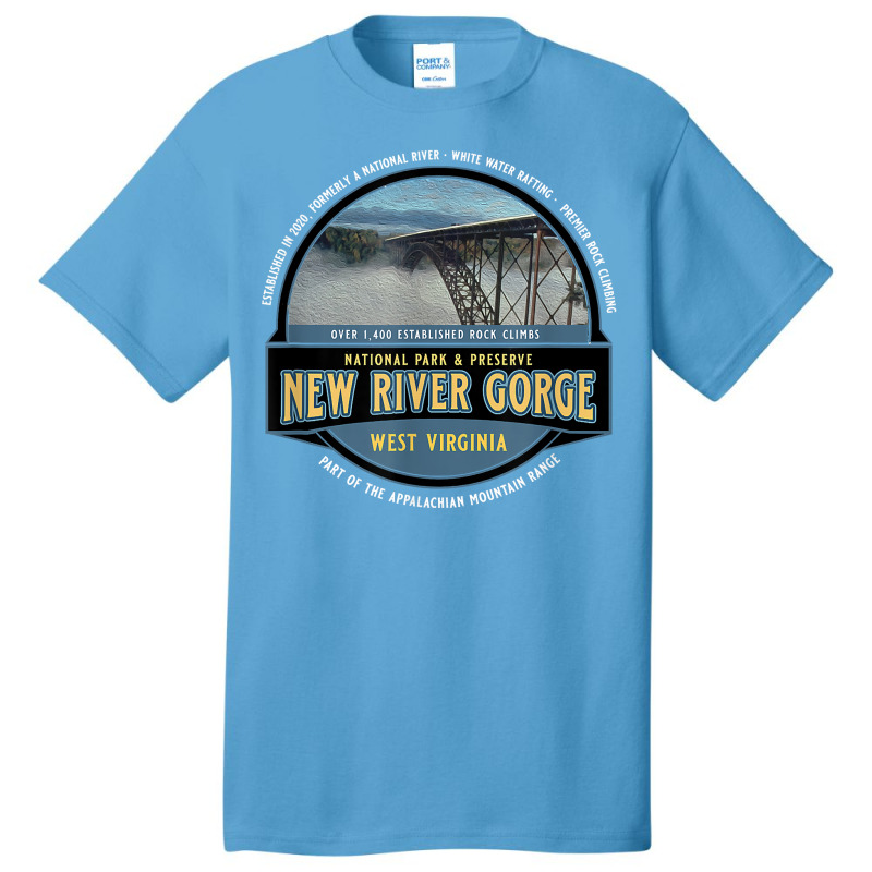 New River Gorge National Park & Preserve Souvenir T Shirt Basic T-shirt | Artistshot